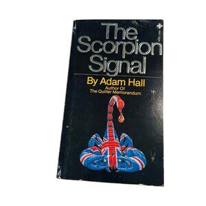 The Scorpion Signal By Adam Hall 1981 Paperback Spy Thriller Vintage Book